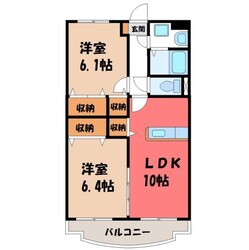 ユーミーRisaの物件間取画像